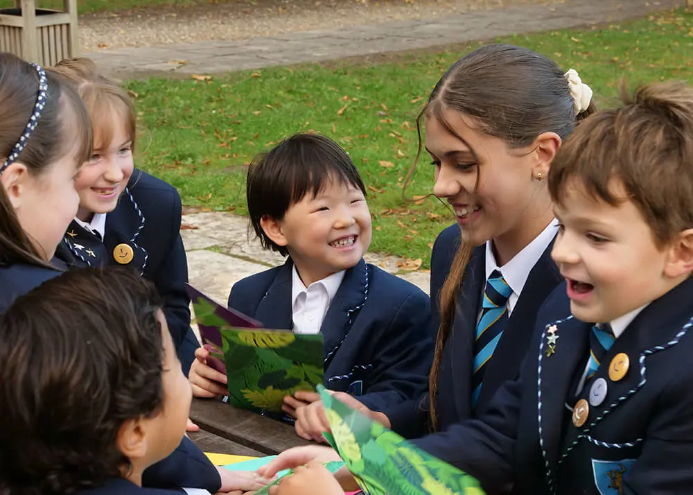 Pupils at The Gregg School