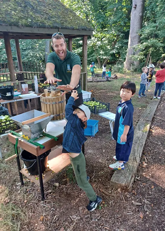 Senior Forest School at The Gregg School