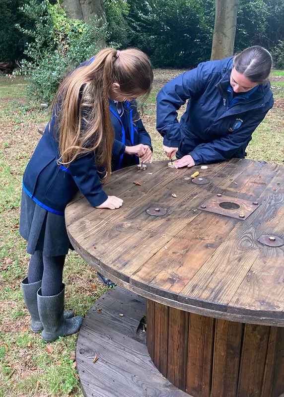 Senior Forest School at The Gregg School
