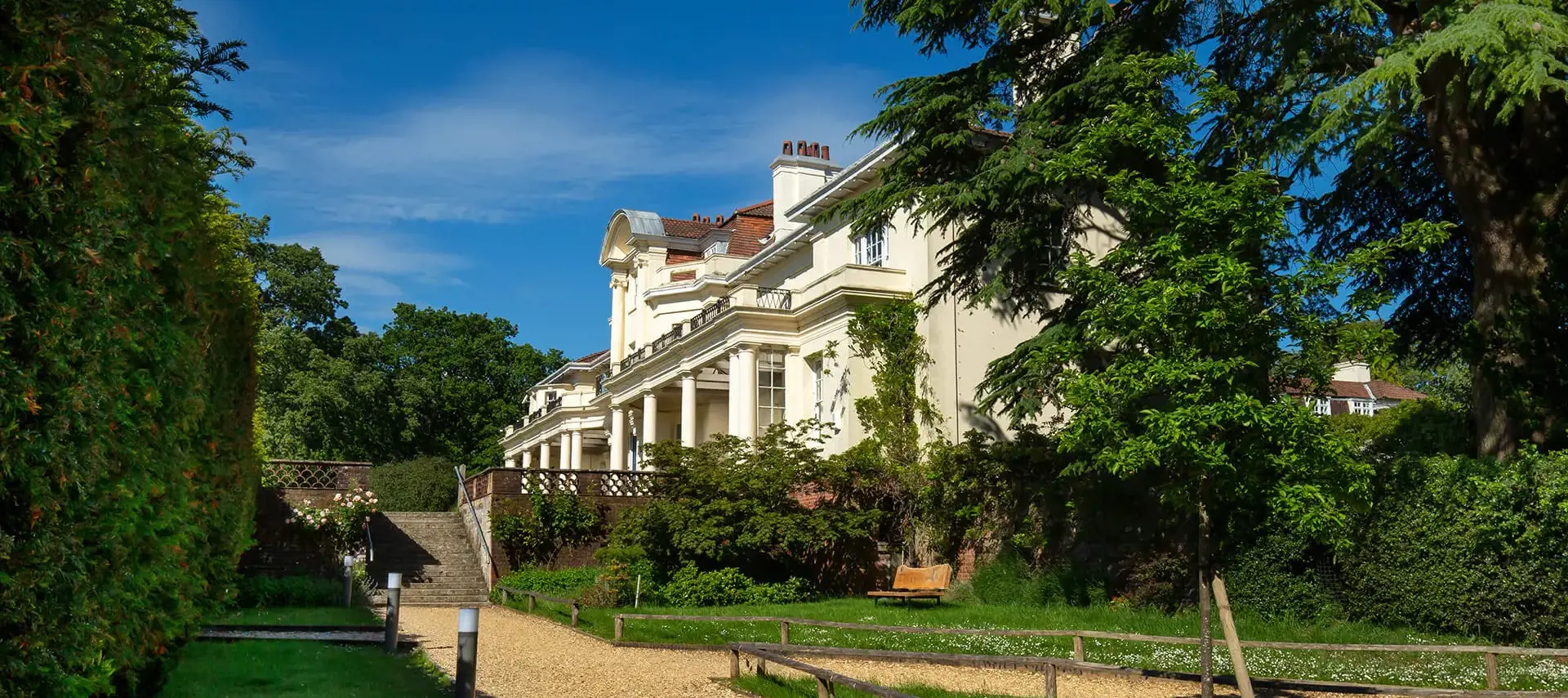 The beautiful Townhill Park House and gardens make a superb setting for weddings and functions.